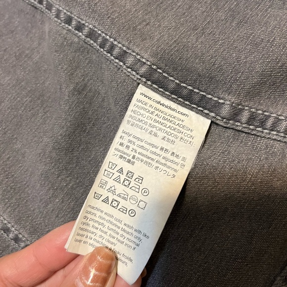 Calvin Klein Jean Jacket - Picture 7 of 7